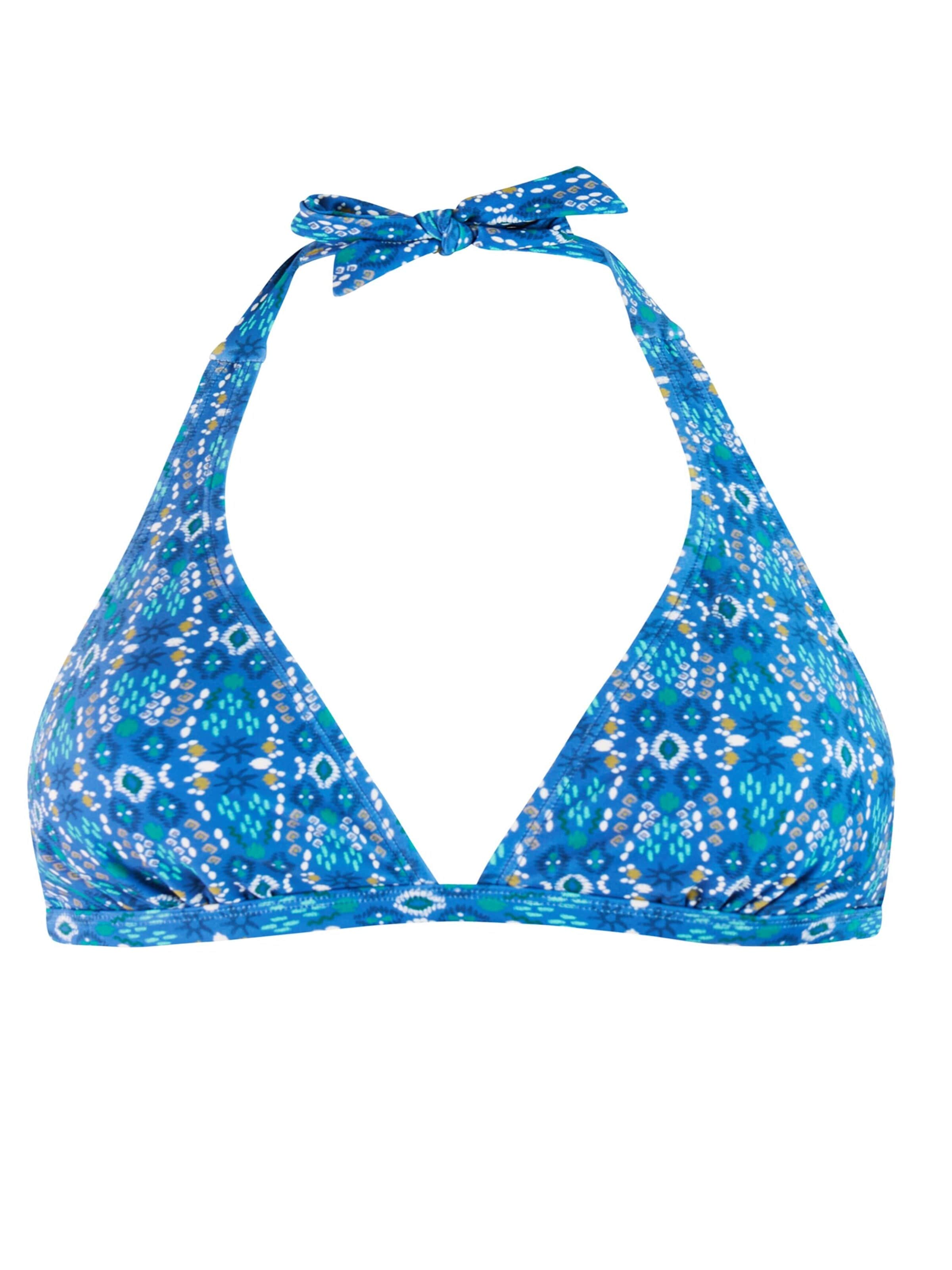 PROTEST Triangel Bikini 'PRTMuscle' in Blauw