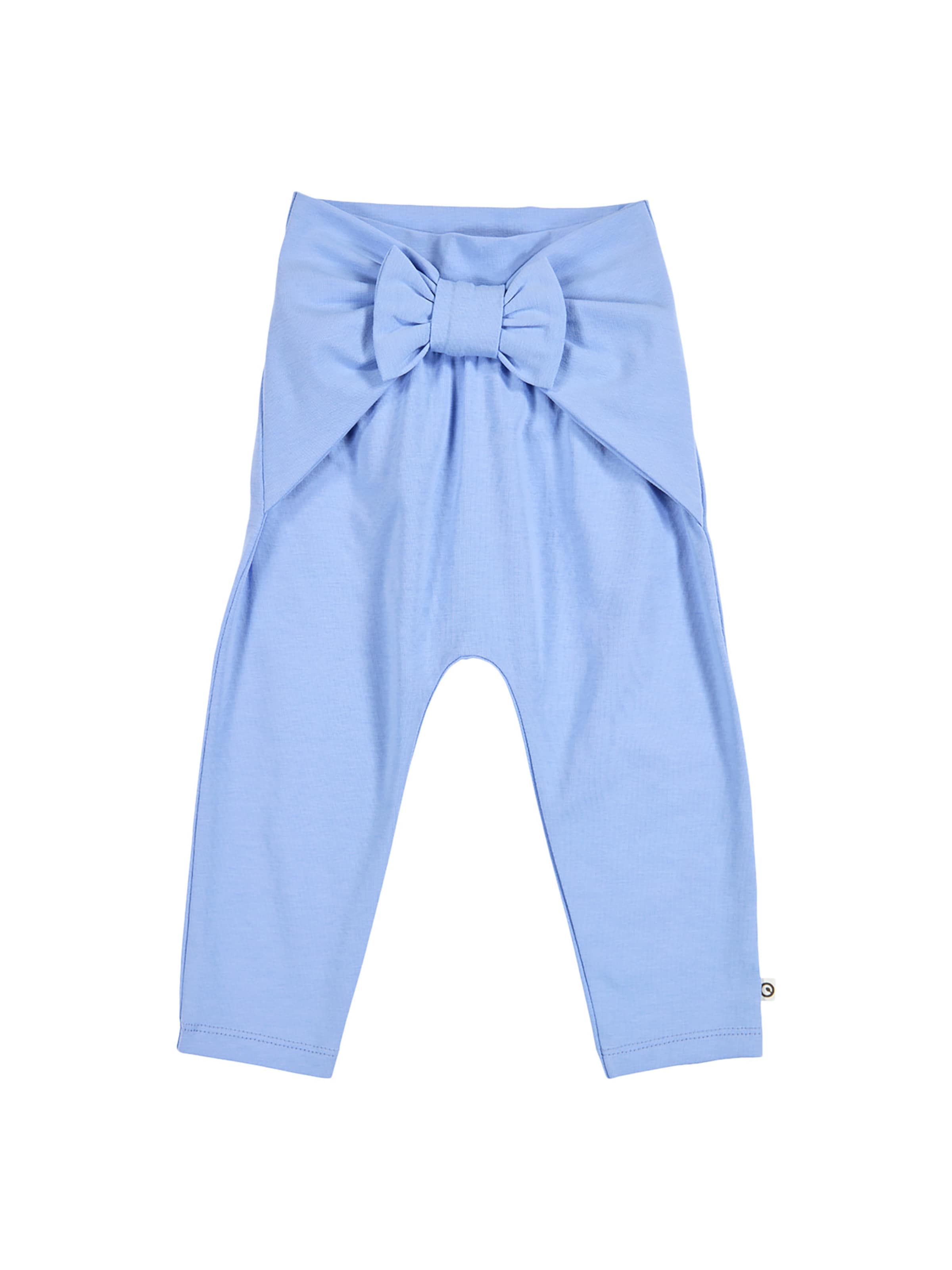 Müsli by GREEN COTTON Regular Trousers in Blue: front