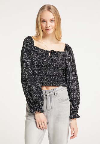 MYMO Blouse in Black: front
