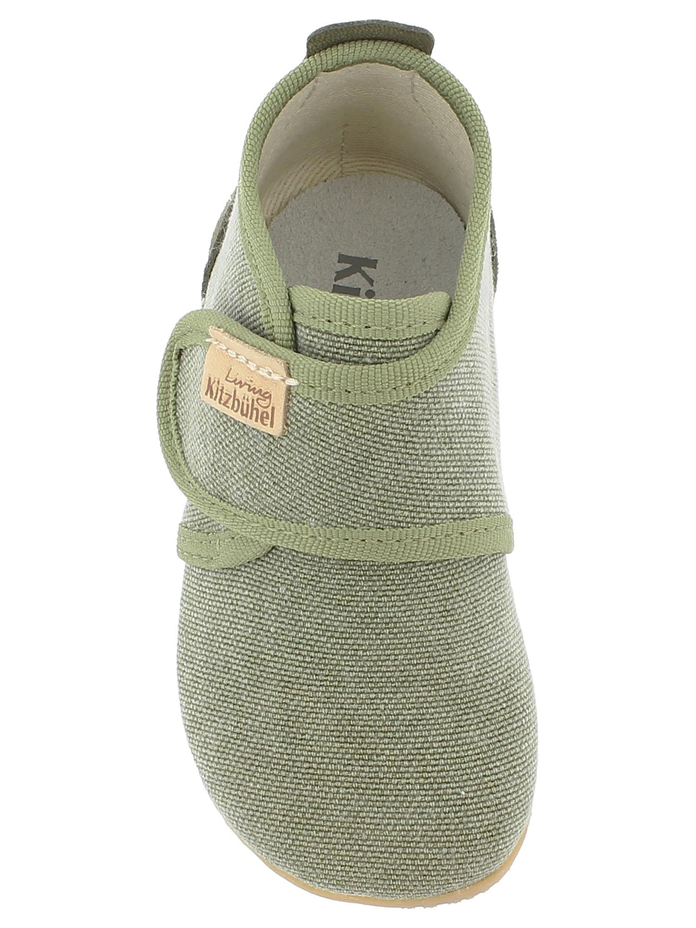 Living Kitzbühel Slipper 'Cotton' in Green