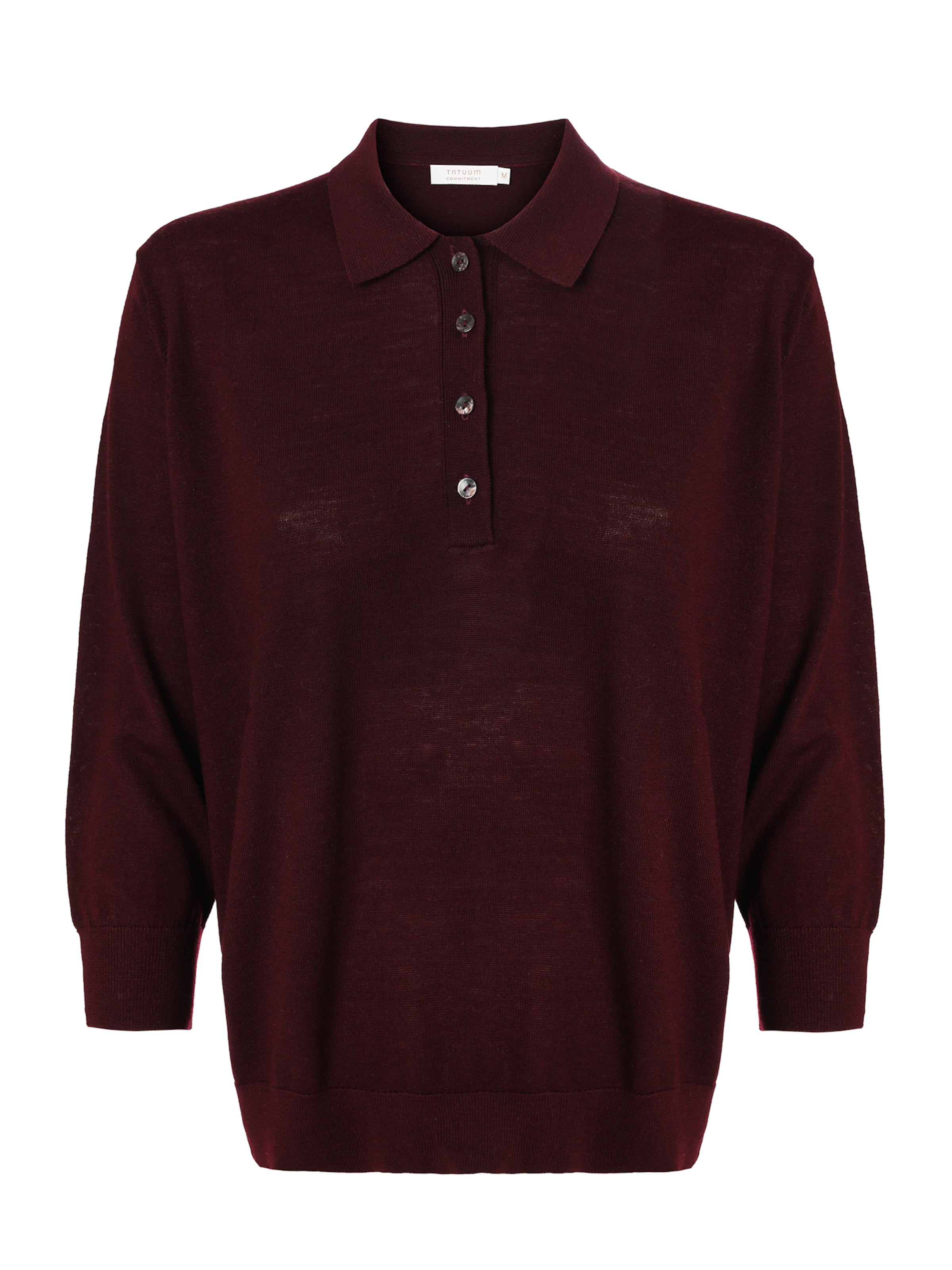 Pullover 'Albe' in L TATUUM di colore rosso scuro, Visualizzazione prodotti