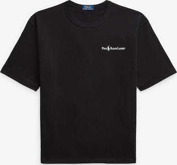 Tricou de la Polo Ralph Lauren pe negru: față