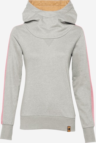 Fli Papigu Sweatshirt 'Cute but Psycho' in Grey: front