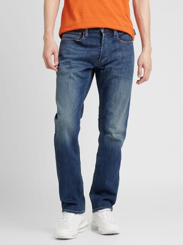 DENHAM Regular Jeans 'RIDGE' in Blauw: voorkant