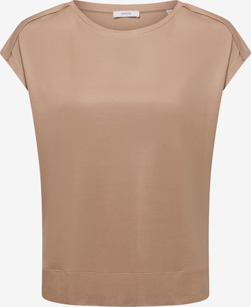 OPUS T-Shirt 'Sestern' in Braun: Vorderseite