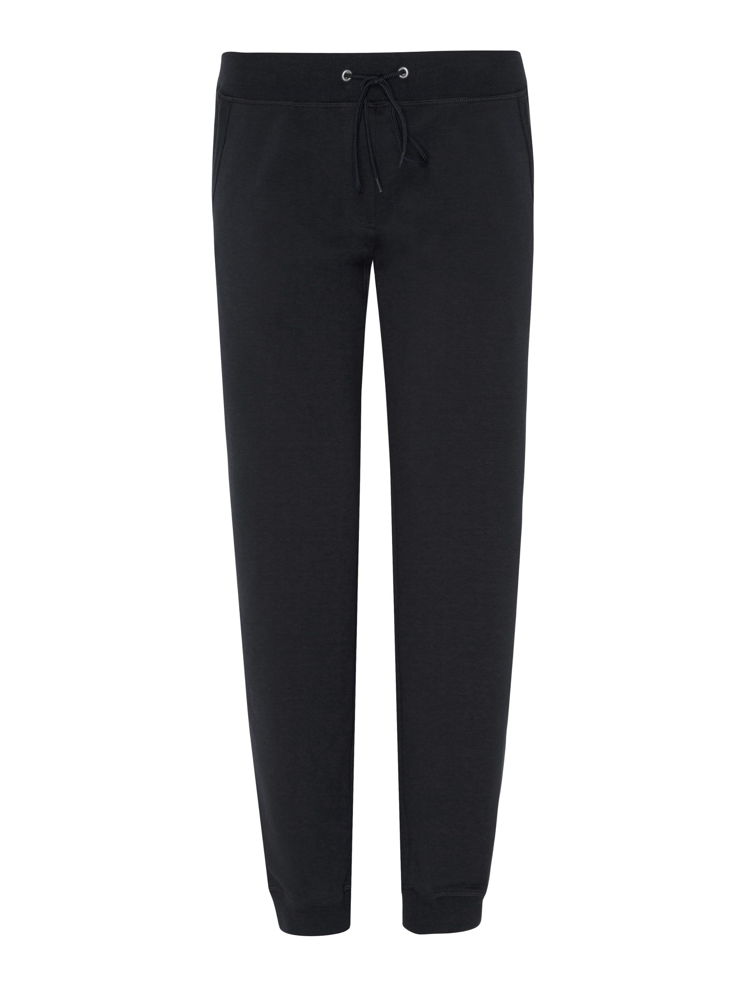 HAJO Regular Pants in Black: front