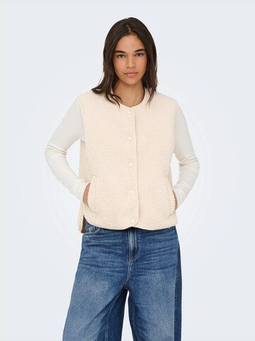 JDY Kamizelka 'JDYSIMINA' w kolorze beżowy: przód