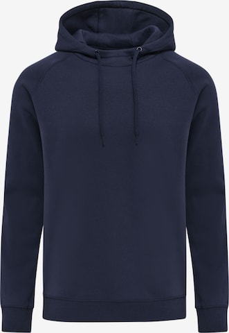 Sweat-shirt Hummel en bleu : devant