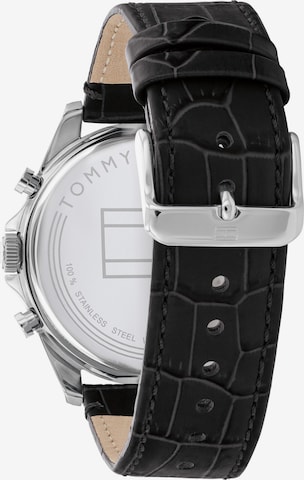 juoda TOMMY HILFIGER Analoginis (įprasto dizaino) laikrodis