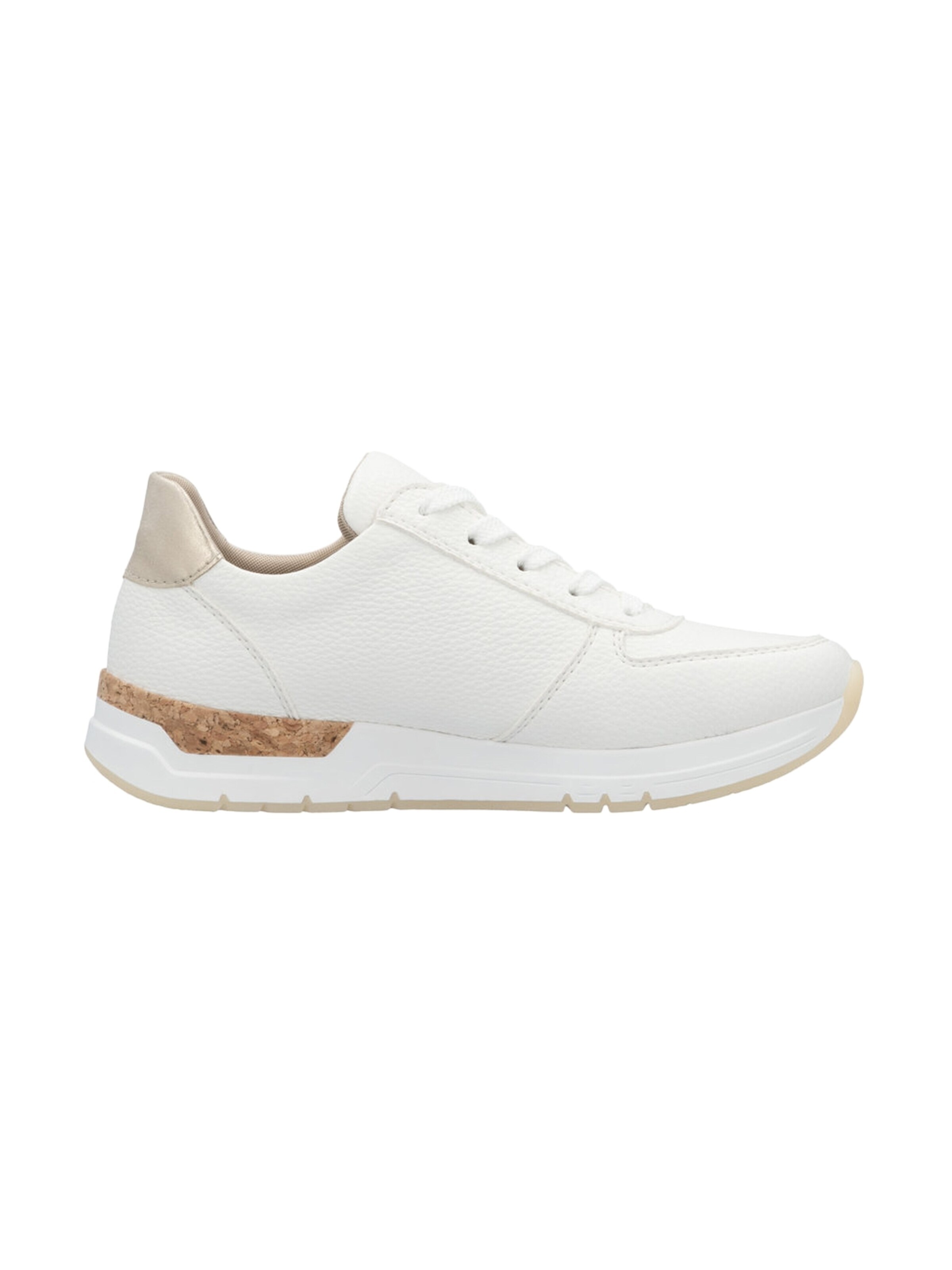 Scarpa stringata sportiva di Rieker in bianco
