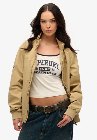 Veste mi-saison Superdry en beige