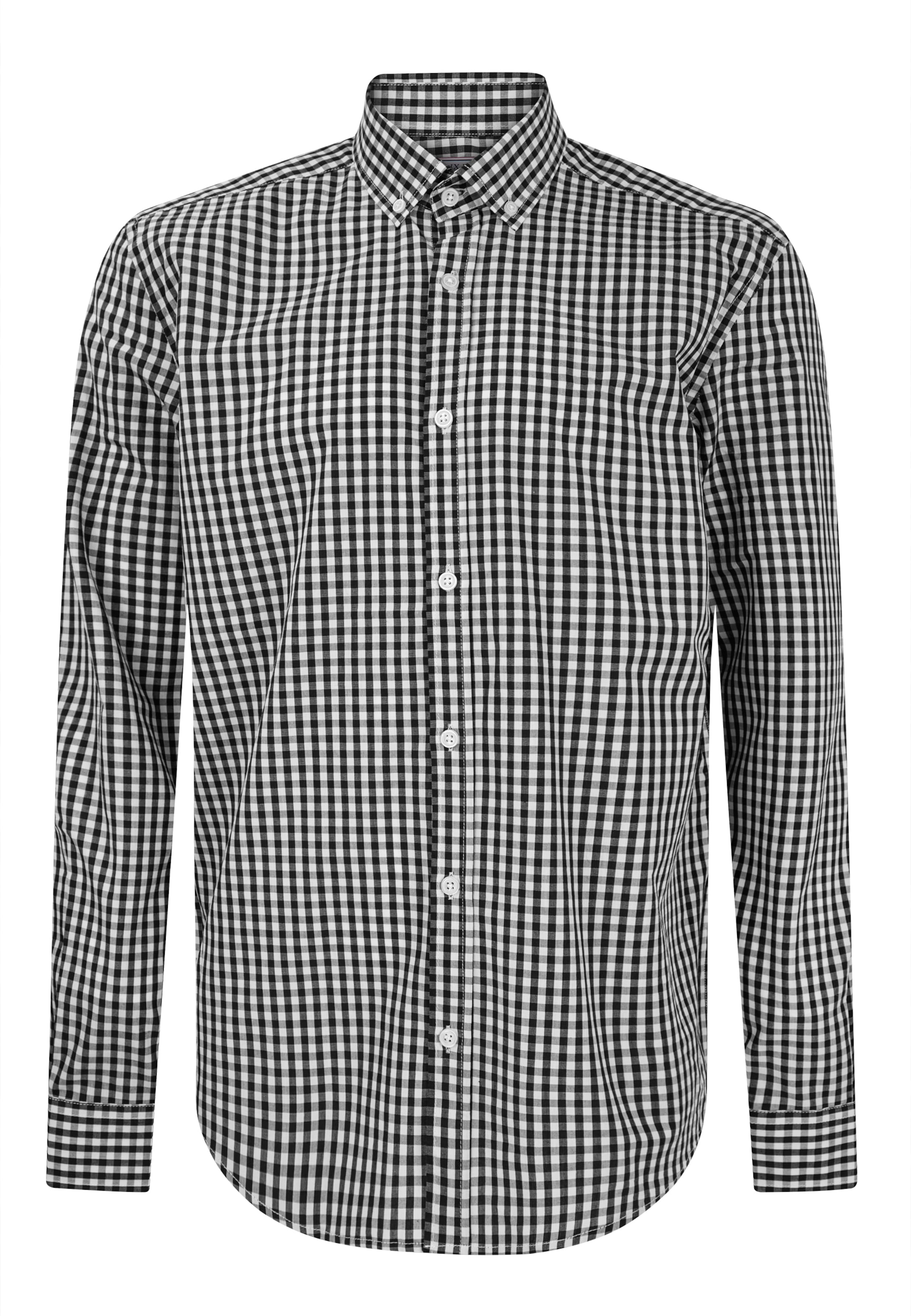 Felix Hardy Regular Fit Forretningsskjorte i sort: forside