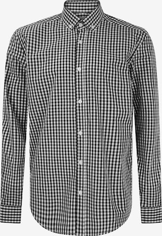 Felix HardyRegular Fit Poslovna košulja - crna boja: prednji dio