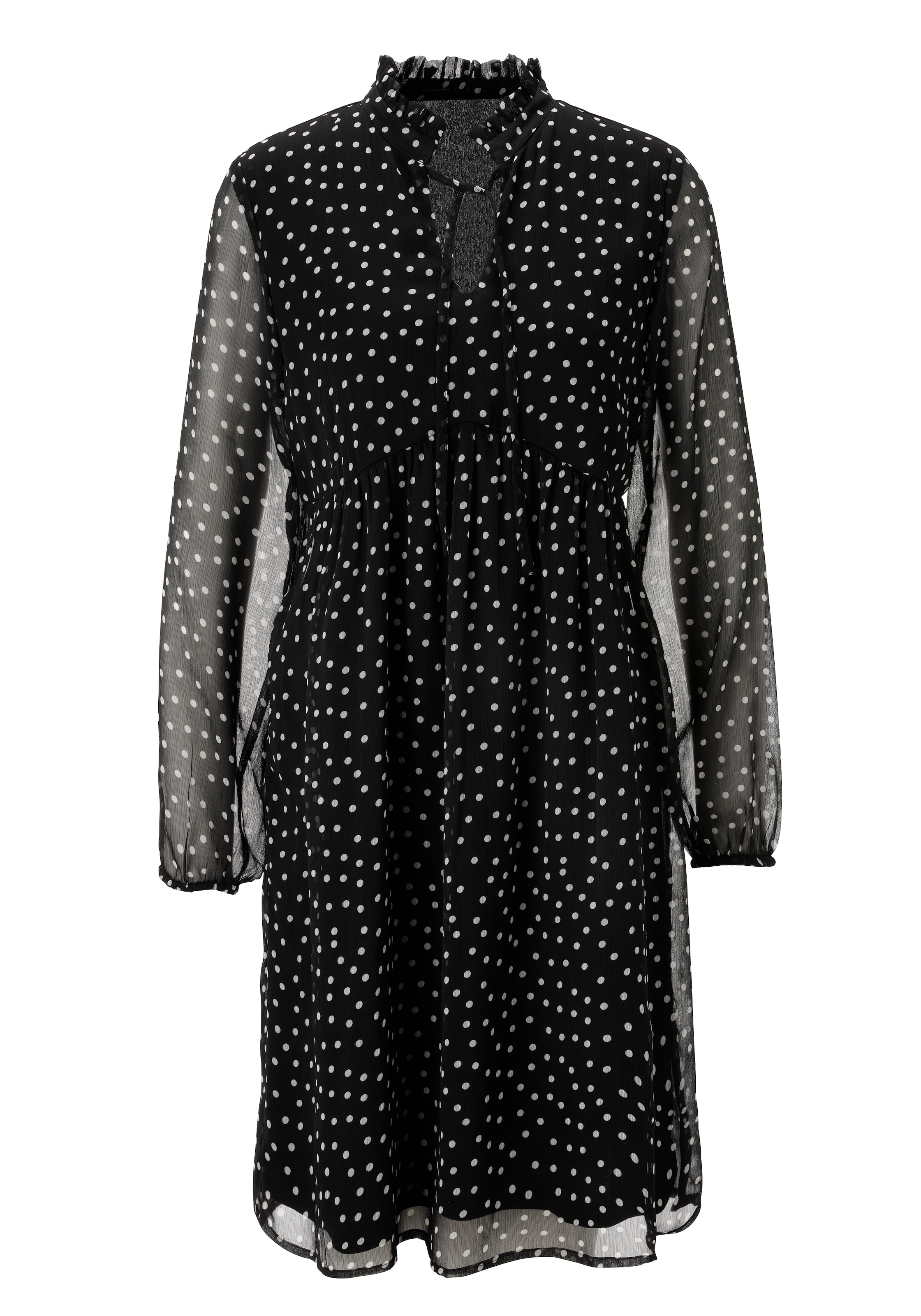 Aniston SELECTED Kleid in Schwarz: Vorderseite