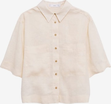 MANGO Bluse 'Jeni' i beige: forside