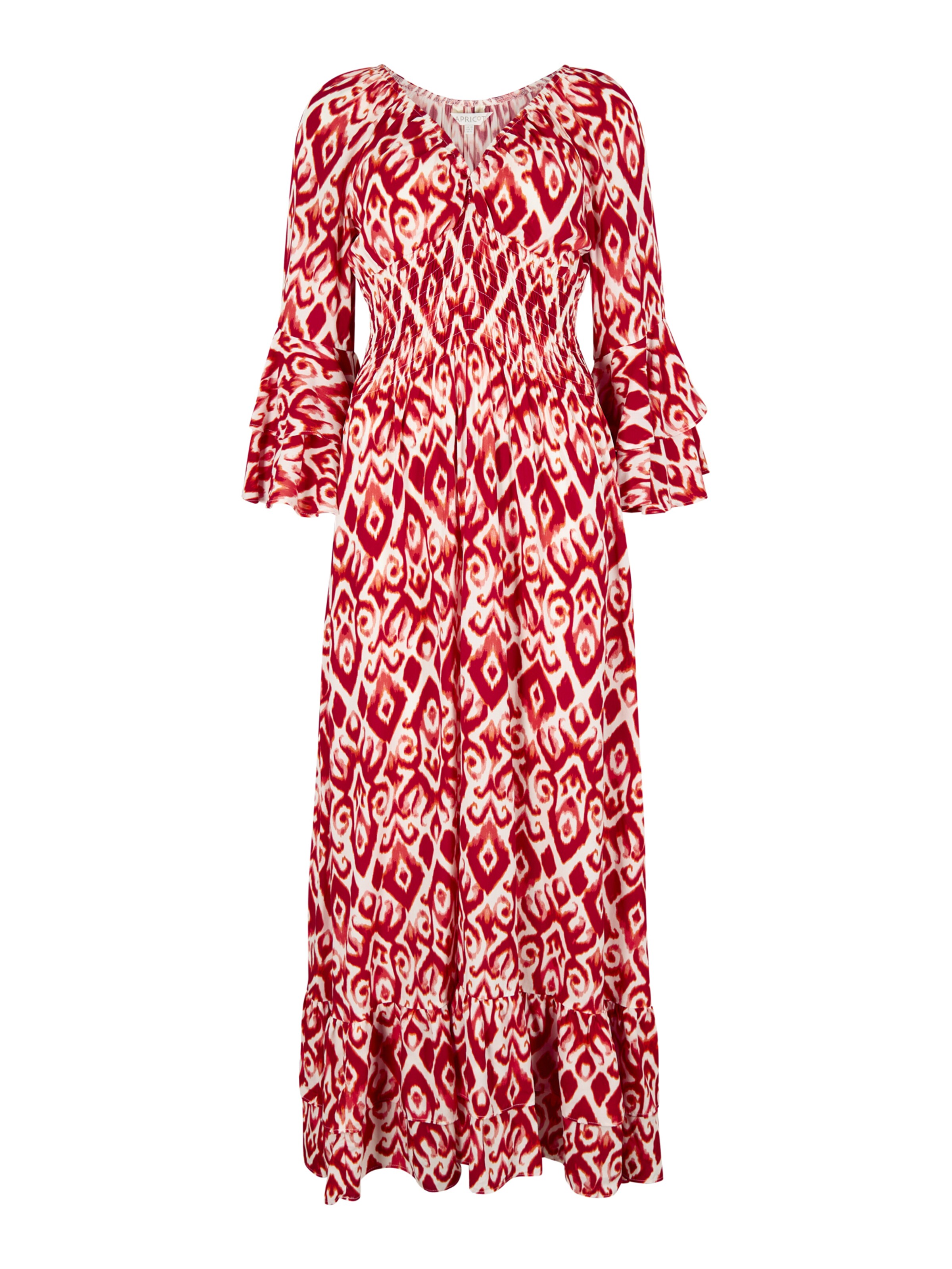 Apricot Jurk ' ' in Rood: voorkant