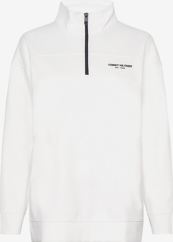 Sweat-shirt TOMMY HILFIGER en blanc : devant