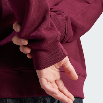 ADIDAS ORIGINALS - Sweatshirt 'Trefoil Essentials ' em vermelho