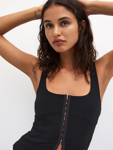 Haut Pull&Bear en noir