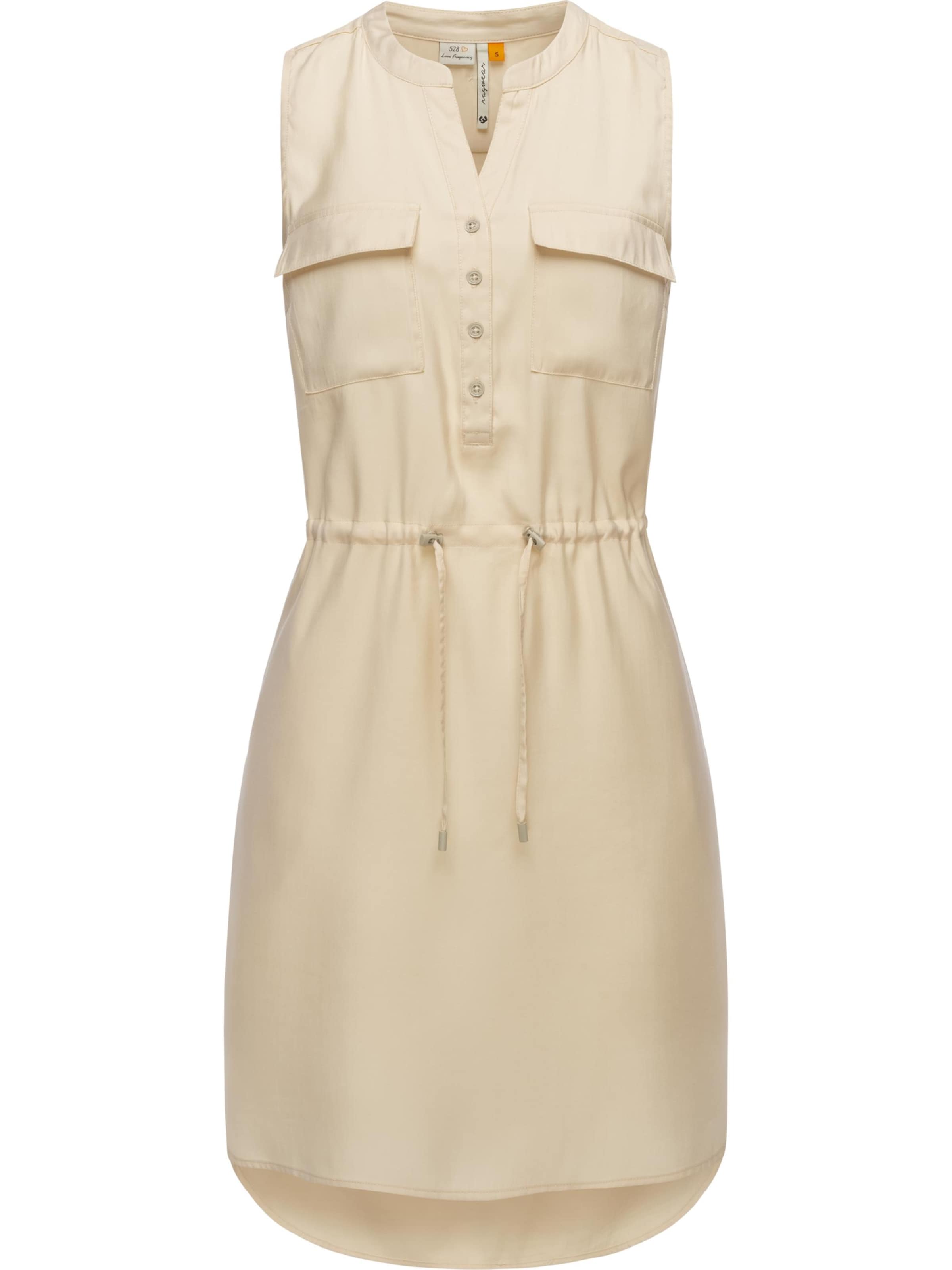 Ragwear - Vestido camisero 'Roissin' en beige: frente