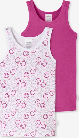 Maillot de corps ' Fine Rib ' SCHIESSER en rose : devant