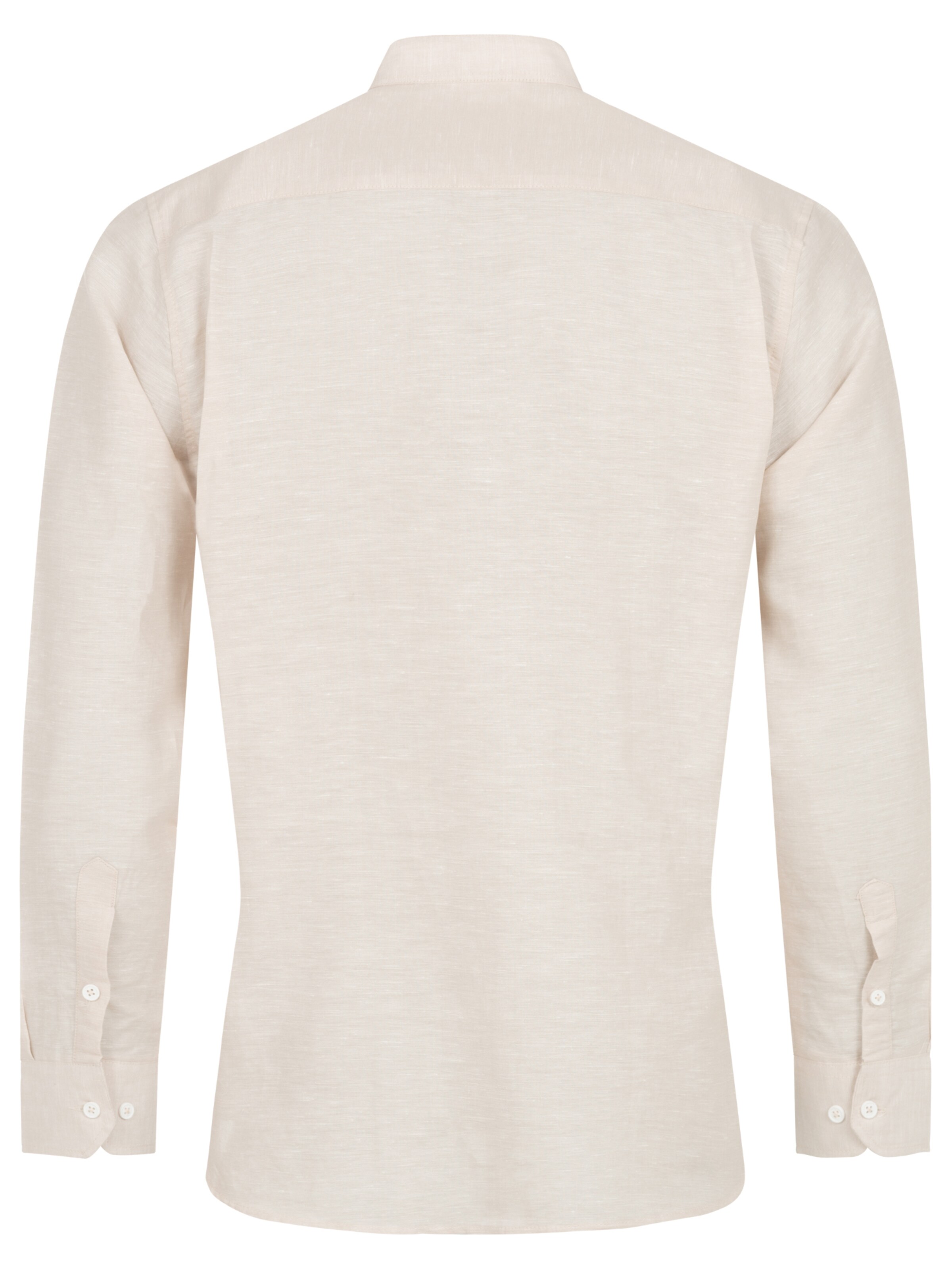 Indumentum Regular fit Button Up Shirt in Beige