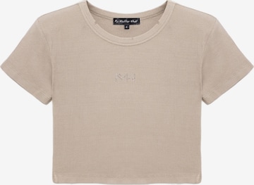 No Matter What T-Shirt in Beige: Vorderseite