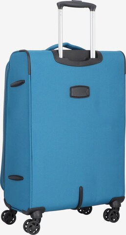 D&N Suitcase Set in Blue