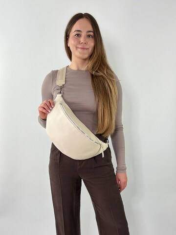 lePelou Fanny Pack 'ROMA' in Beige