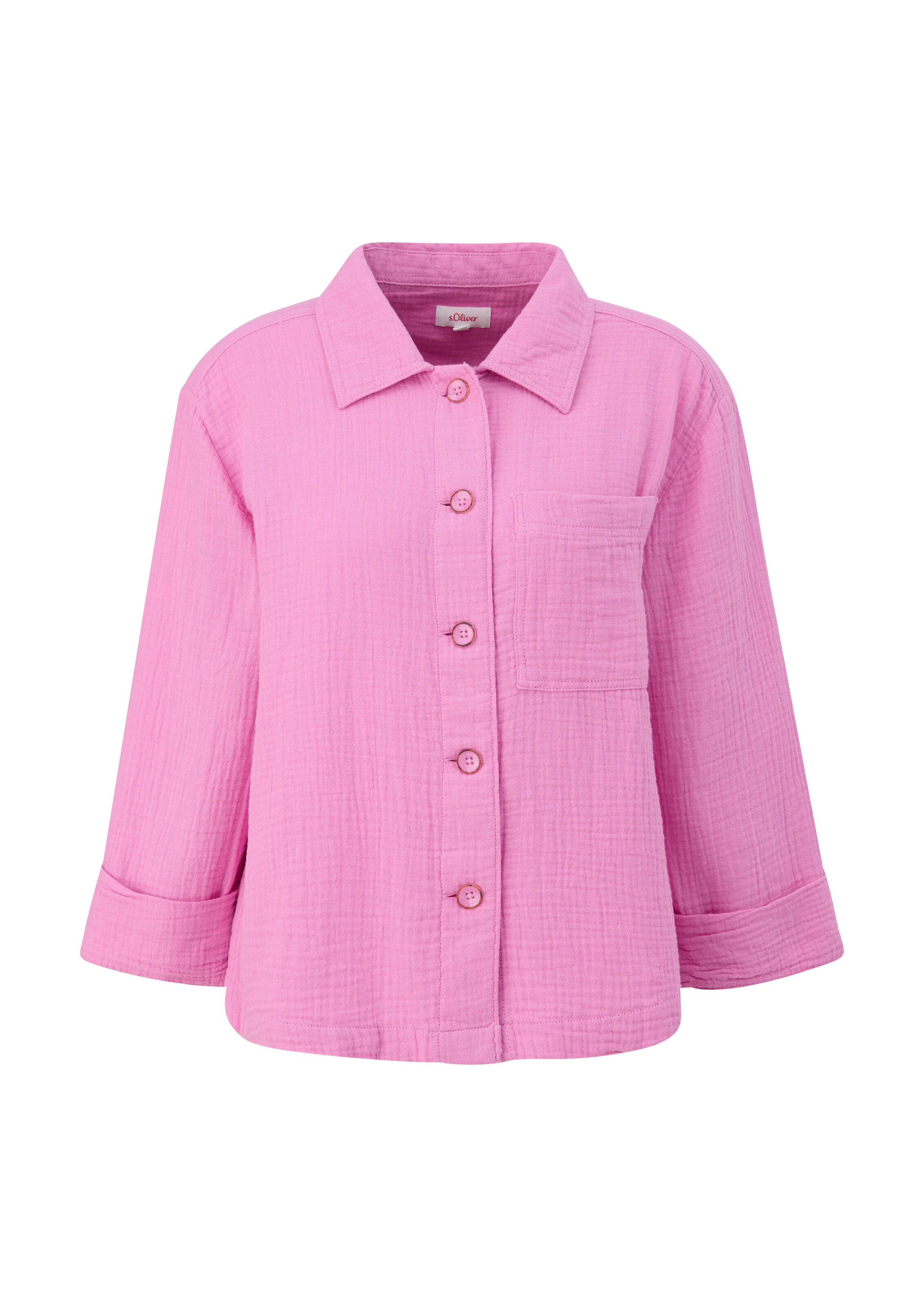 s.Oliver Bluse in Pink: Vorderseite
