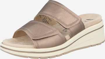 Mule CAPRICE en gris : devant