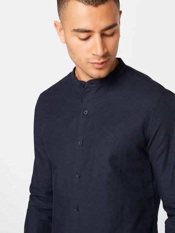 Coupe regular Chemise BURTON MENSWEAR LONDON en bleu