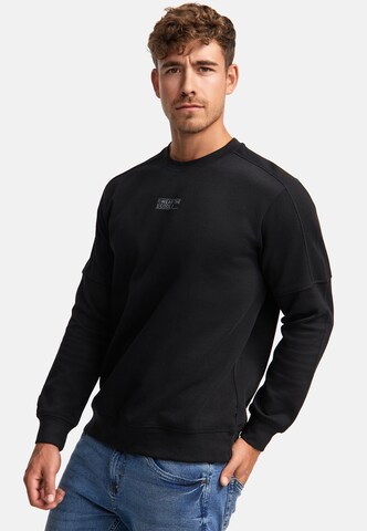 Sweat-shirt 'INCliver' INDICODE JEANS en noir