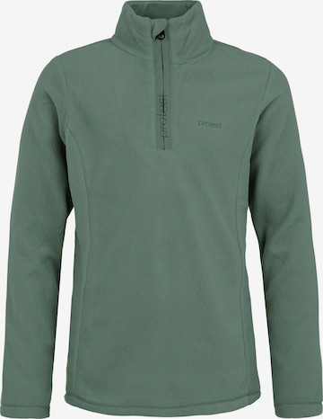 PROTEST Sportsweatshirt 'MUTEY JR' in Grün: Vorderseite