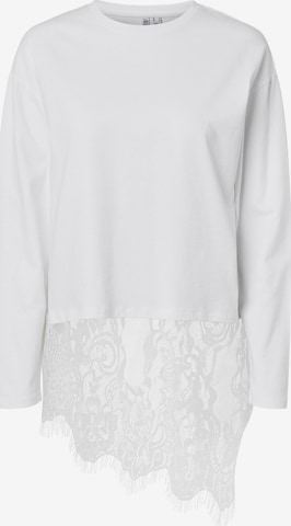 PIECES Shirt 'PCMave' in Weiß: Vorderseite