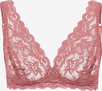 Hanro Bra 'Moments' in Pink: front
