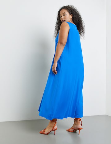 SAMOON Kleid in Blau