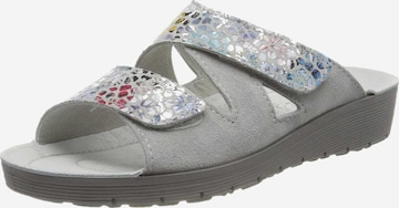 ROHDE Mules in Grey: front