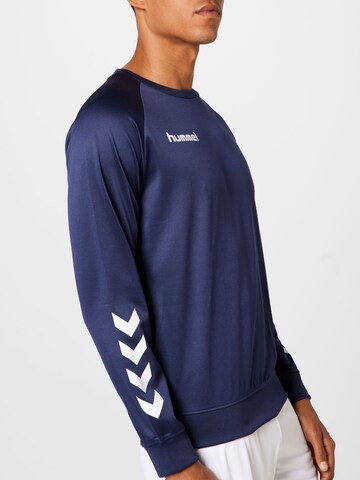 Hummel - Camiseta deportiva en azul