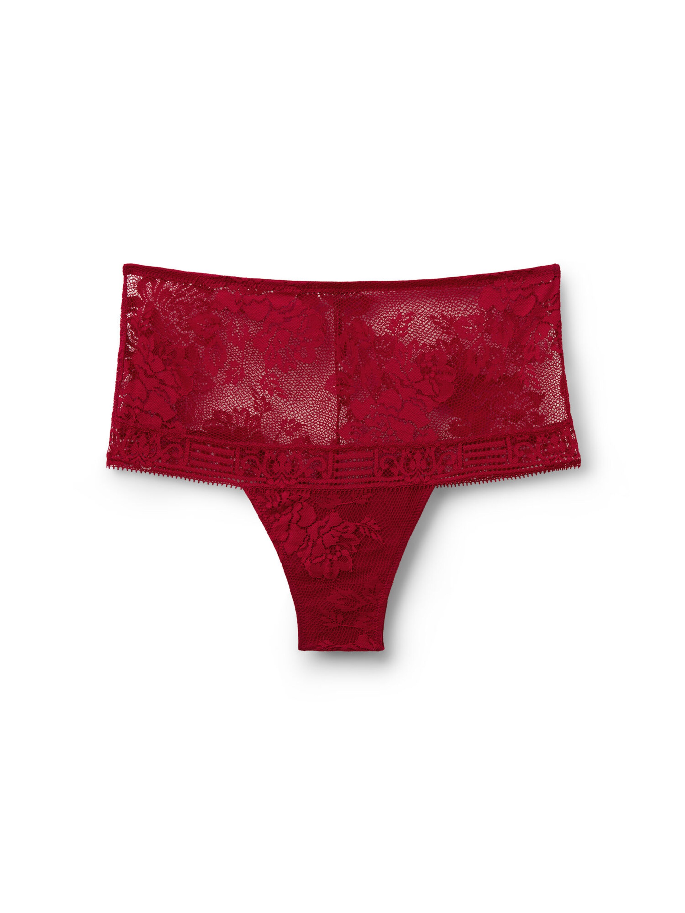 INTIMISSIMI Boyshorts 'LA FEMME FATALE' in Red: front