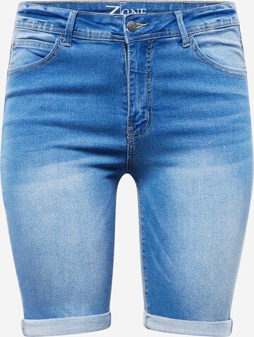 Z-One Slimfit Jeans 'Jenny' in Blauw: voorkant