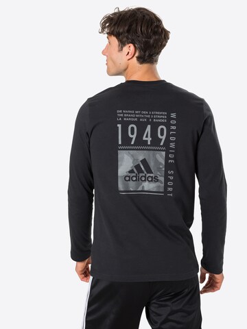 ADIDAS PERFORMANCE Functioneel shirt in Zwart: voorkant