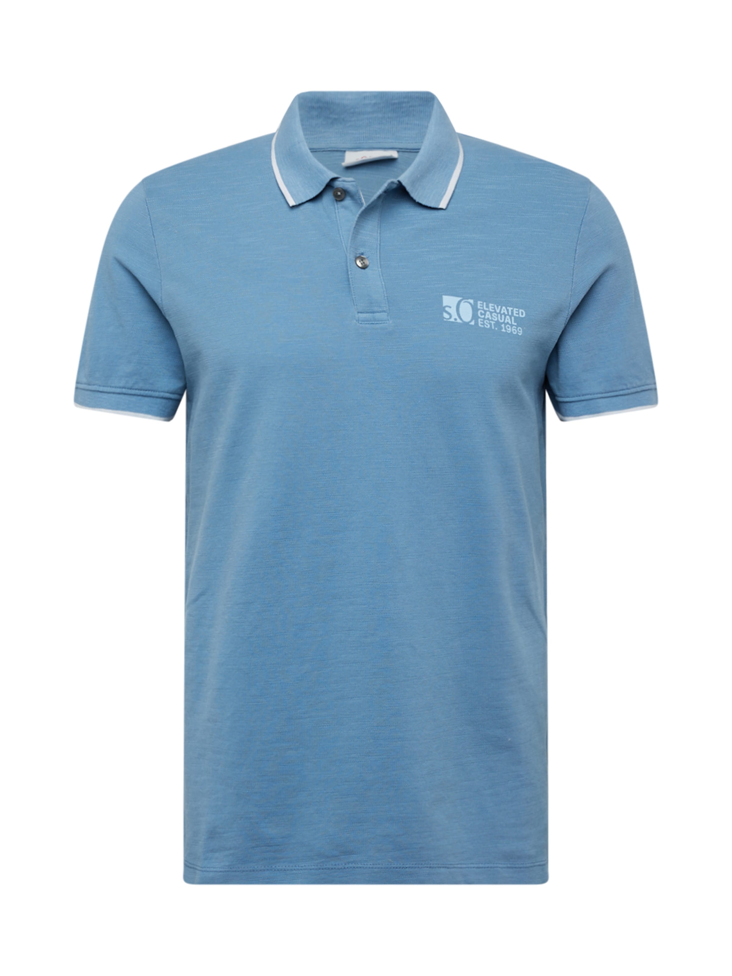 s.Oliver Shirt in Blauw: voorkant