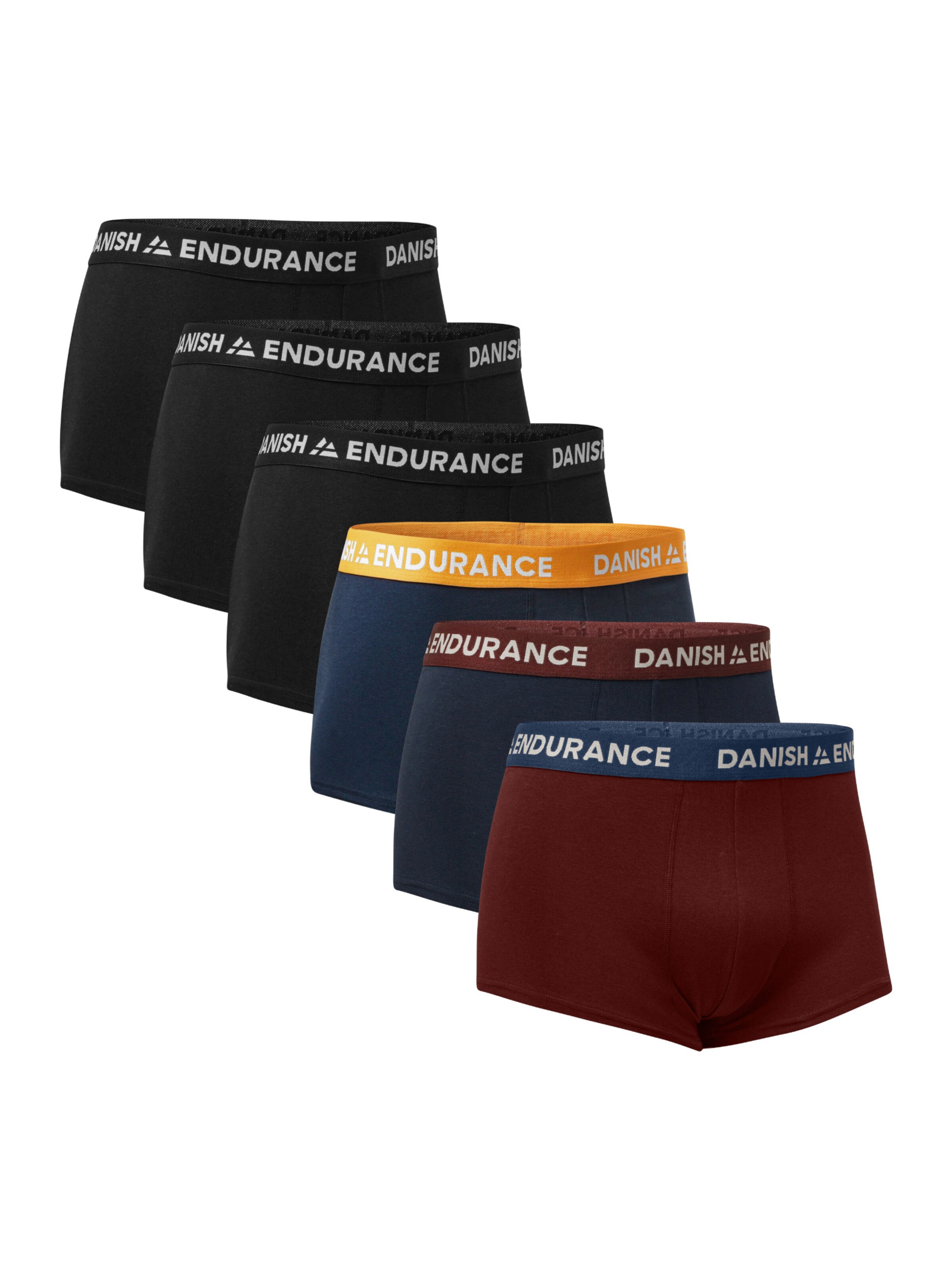 Boxers DANISH ENDURANCE en bleu : devant