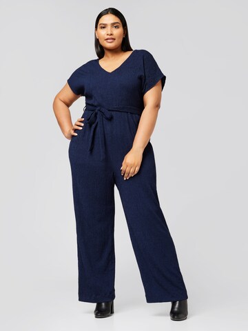 Guido Maria Kretschmer Curvy Jumpsuit 'Brittany' in Blue