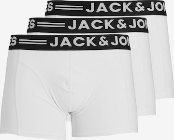 JACK & JONES Boxer shorts 'Sense' in White: front