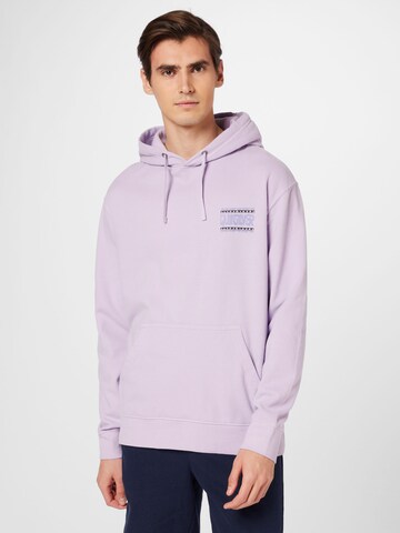 Sweat de sport 'NEON' QUIKSILVER en violet : devant