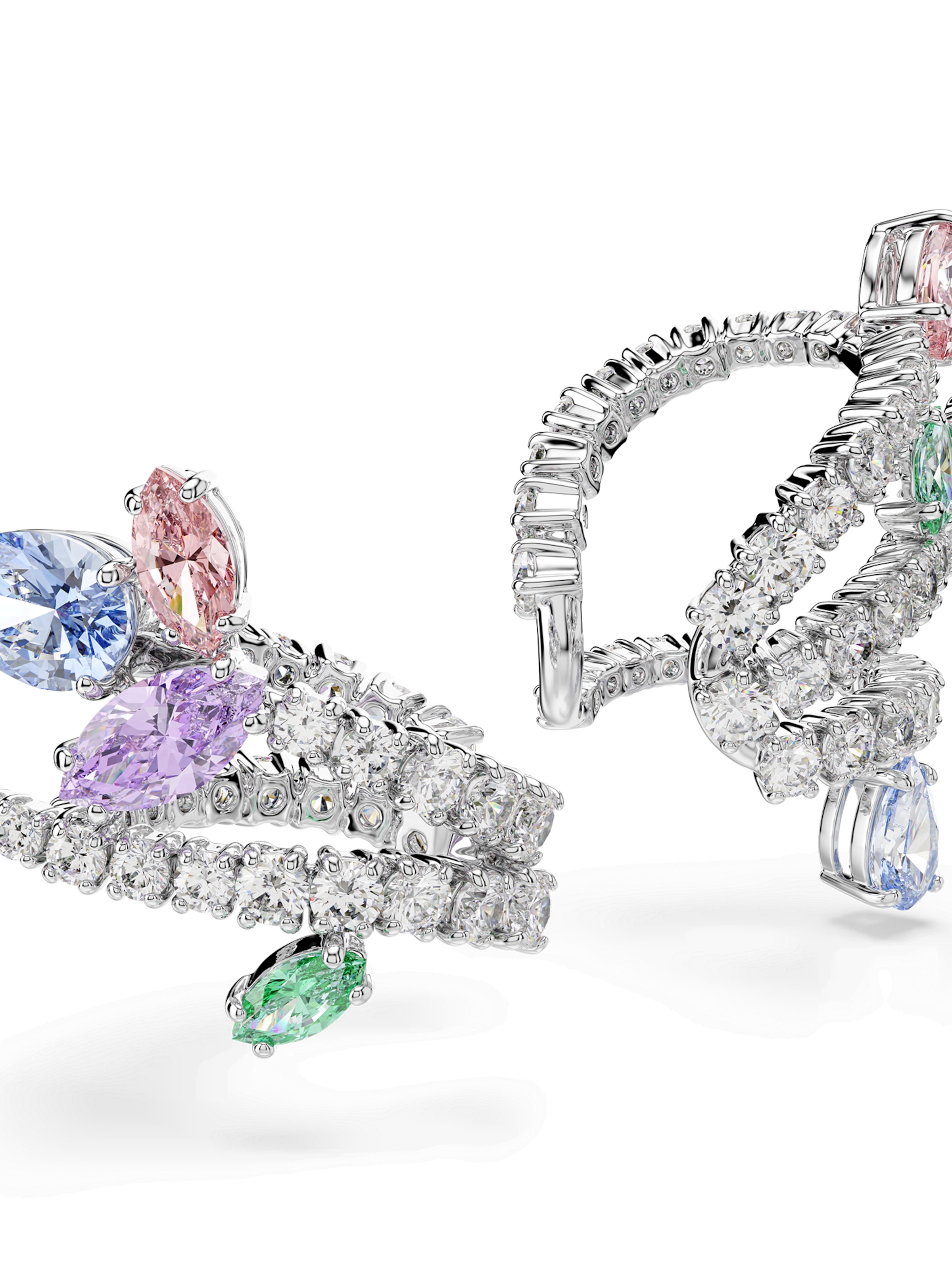 Swarovski Ohrringe in Silber