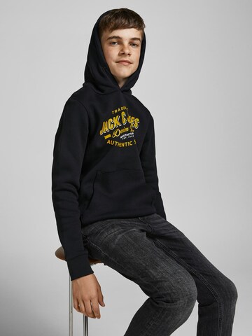 Jack & Jones Junior Mikina – černá