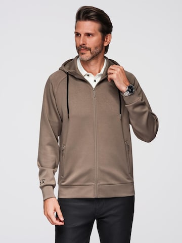 Veste de survêtement Ombre en marron